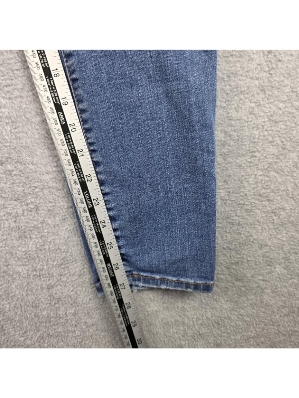 KUT Connie Jeans Womens 12 Blue Mid Rise Ankle Skinny Stretch Denim - Picture 7 of 9